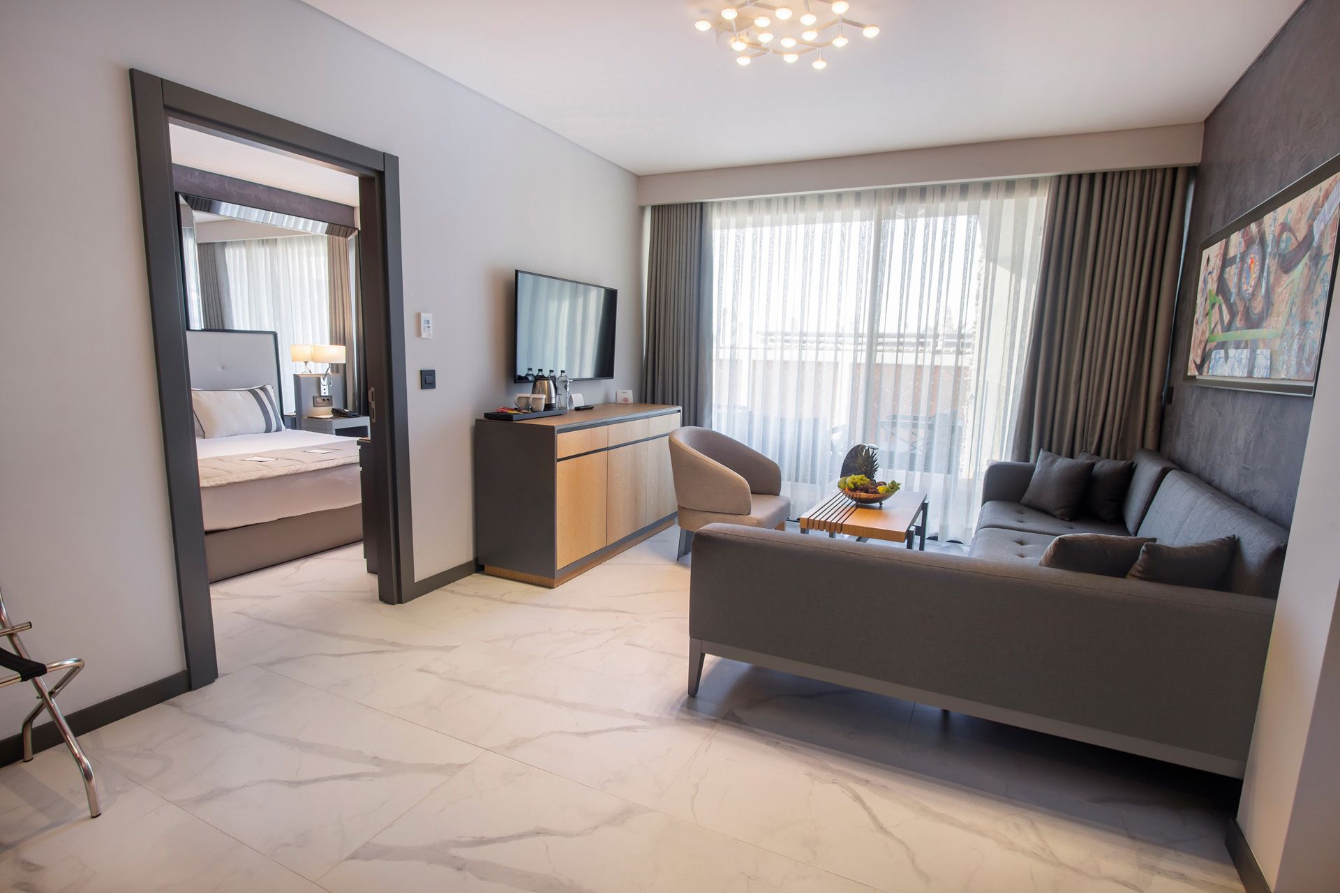 Deluxe Oda, Büyük Yataklı, Orman Manzaralı